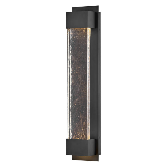 Rune LED Wall Mount Lantern in Black