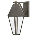 Endsley LED Wall Mount Lantern in Blackened Brass