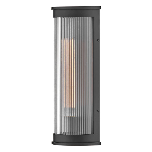 Bluffton LED Wall Mount Lantern in Black
