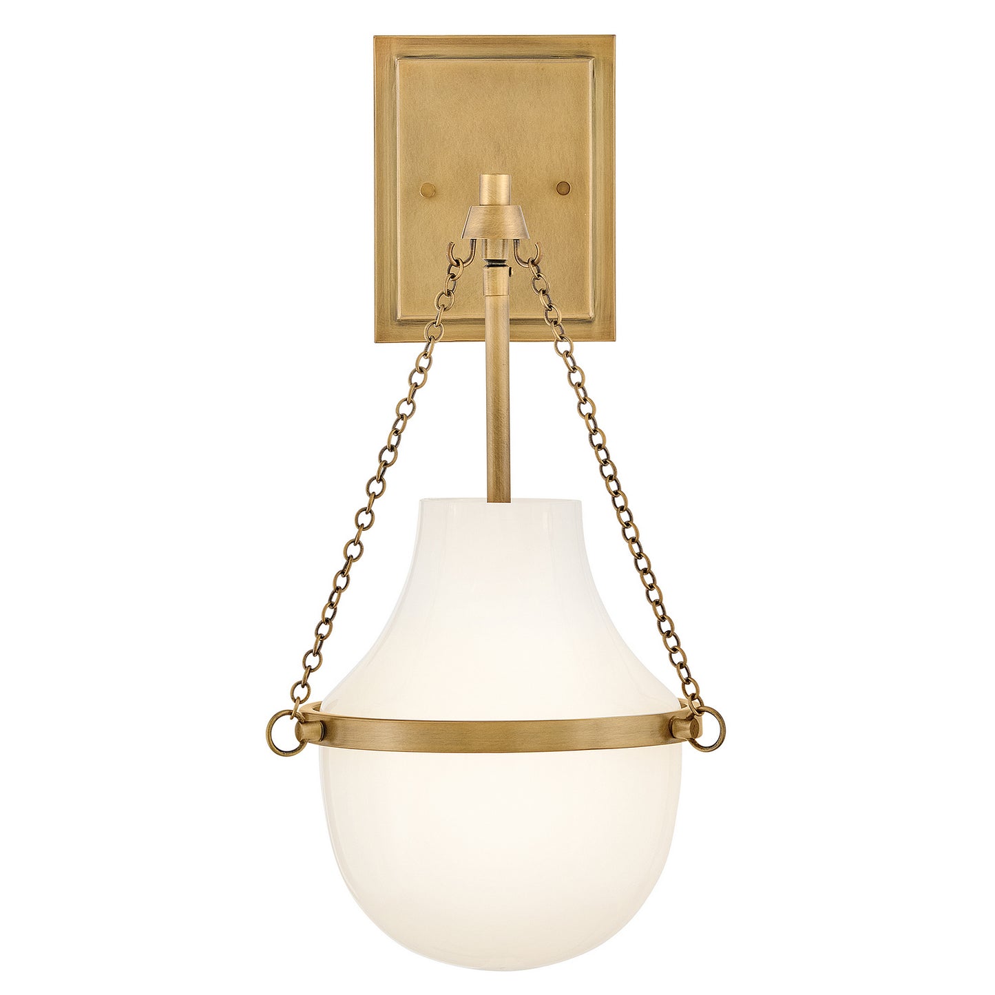 Collins LED Wall Sconce in Heritage Brass
