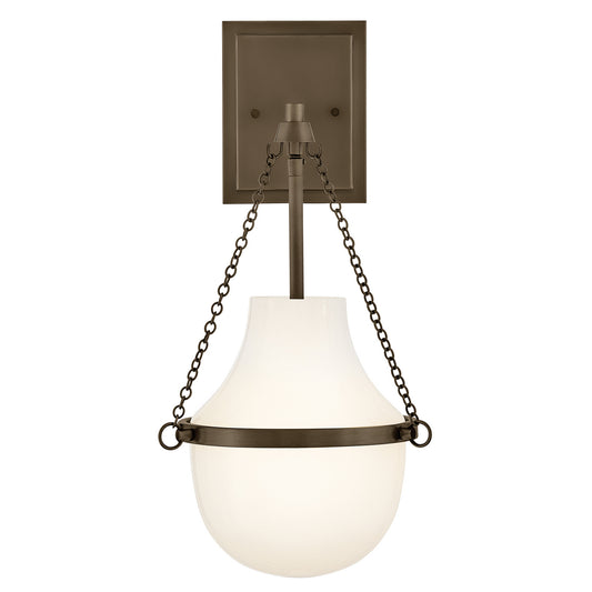 Collins LED Wall Sconce in Heritage Bronze