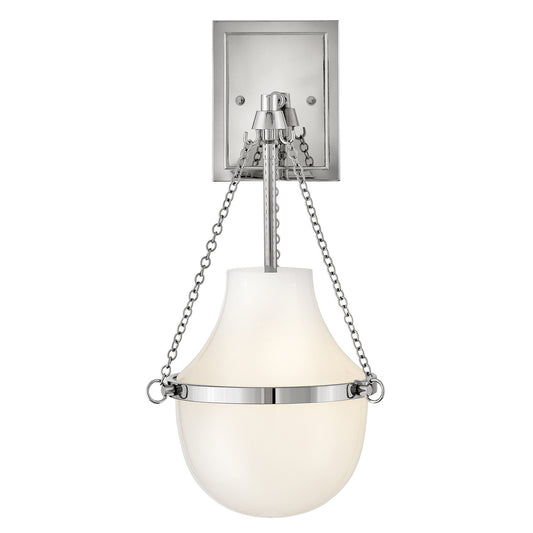 Collins LED Wall Sconce in Polished Nickel