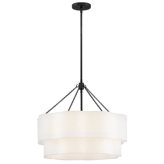 Gwen LED Chandelier in Black