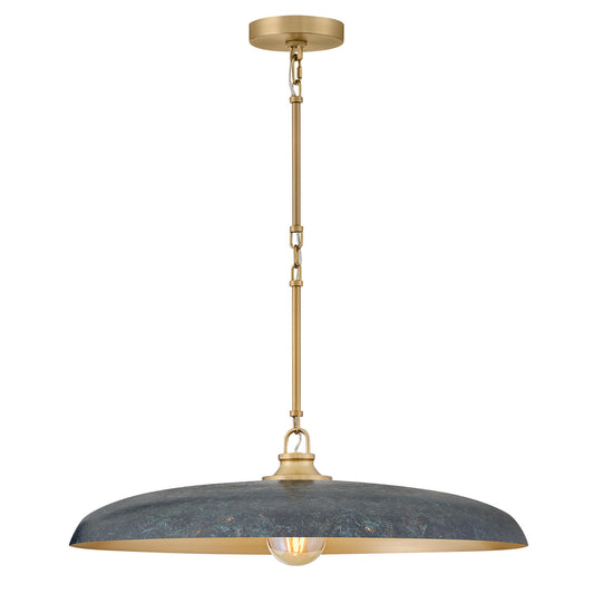 Sadie LED Chandelier in Lacquered Brass