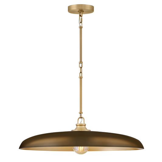Sadie LED Chandelier in Lacquered Brass