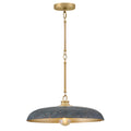 Sadie LED Pendant in Lacquered Brass