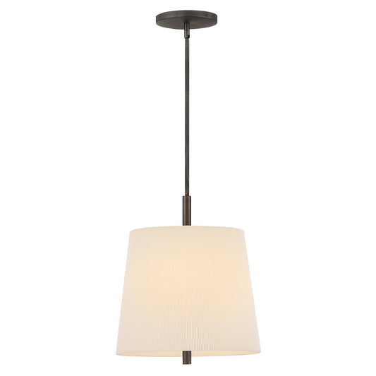 Clive LED Pendant in Slate Bronze