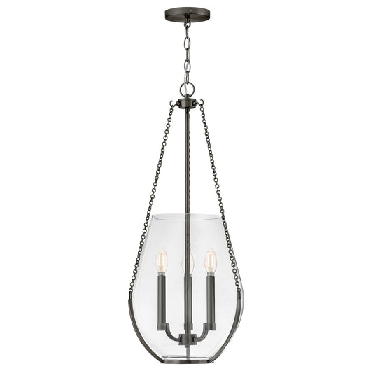Farrin LED Pendant in Gunmetal