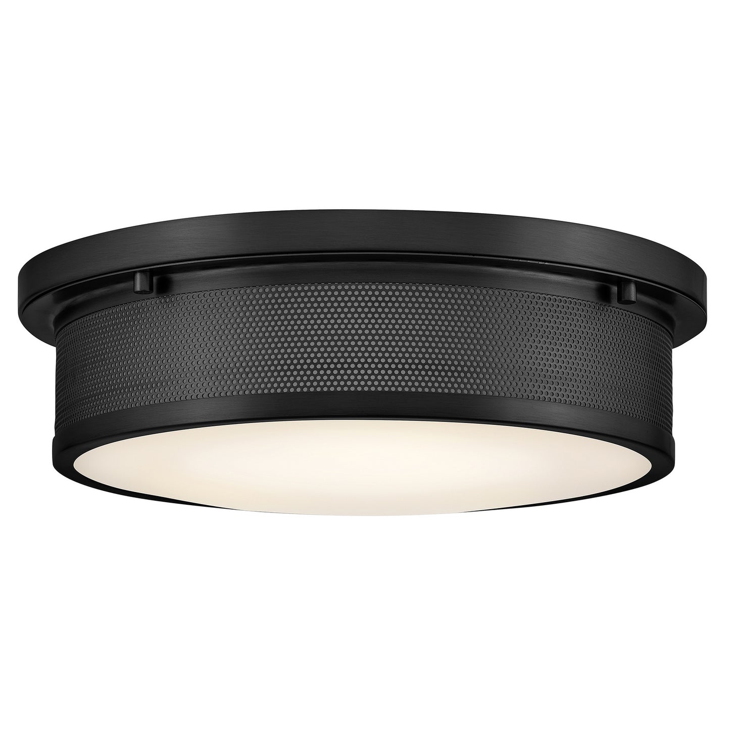 Pierce LED Flush Mount in Black