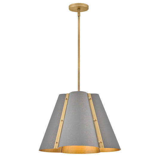 Bowman LED Pendant in Slate Bronze
