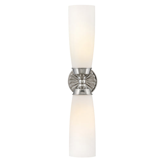 Alexis LED Wall Sconce in Polished Nickel
