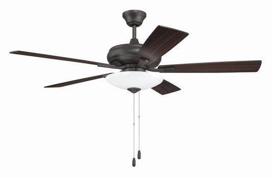 Eos 3 Light Bowl 52" Ceiling Fan in Classic Bronze