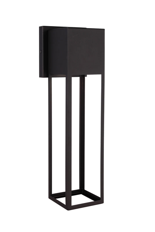 Notable LED Outdoor Wall Lantern in Midnight