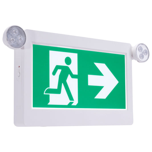 Satco - 67-510 - LED Exit Sign - White