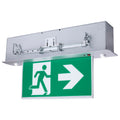 Satco - 67-551 - LED Exit Sign - Brushed Aluminum