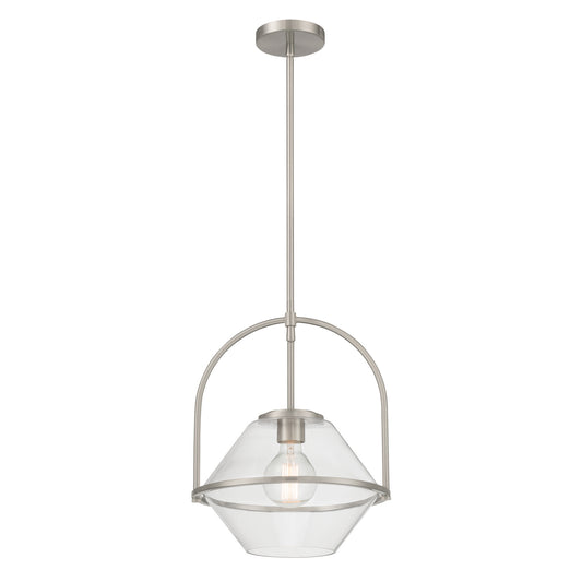 Coralyn One Light Pendant in Brushed Nickel