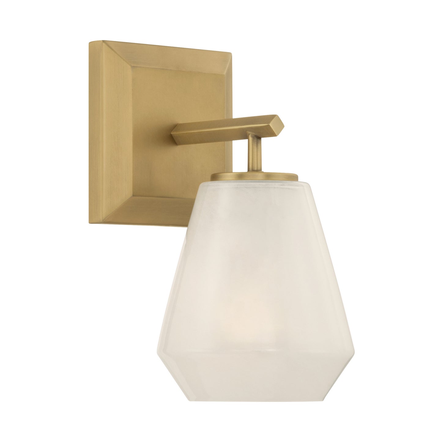 Siena One Light Bath Sconce in Legacy Brass