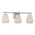 Siena Three Light Vanity in Brushed Nickel