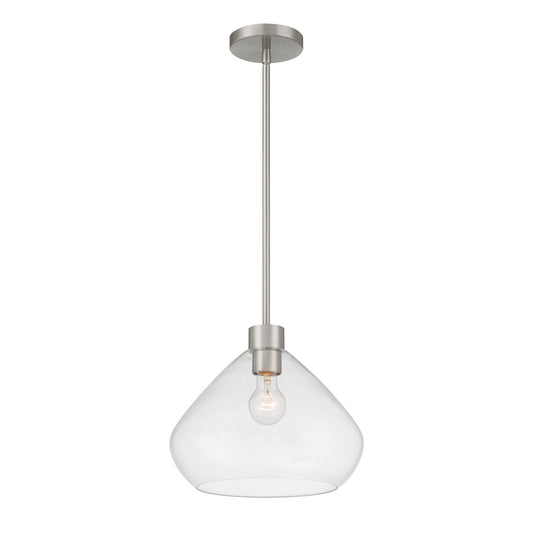 Elaris One Light Pendant in Brushed Nickel