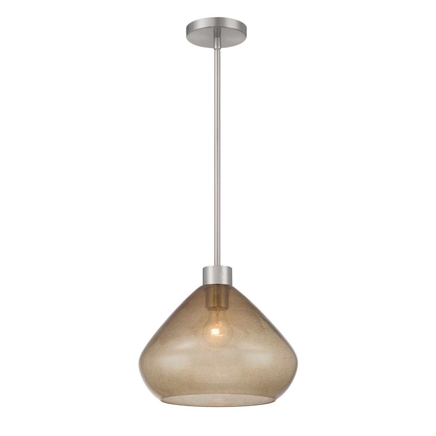 Elaris One Light Pendant in Brushed Nickel