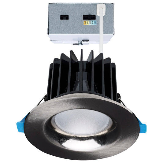 Satco - S11672 - LED Remote Driver Downlight - Brushed Nickel