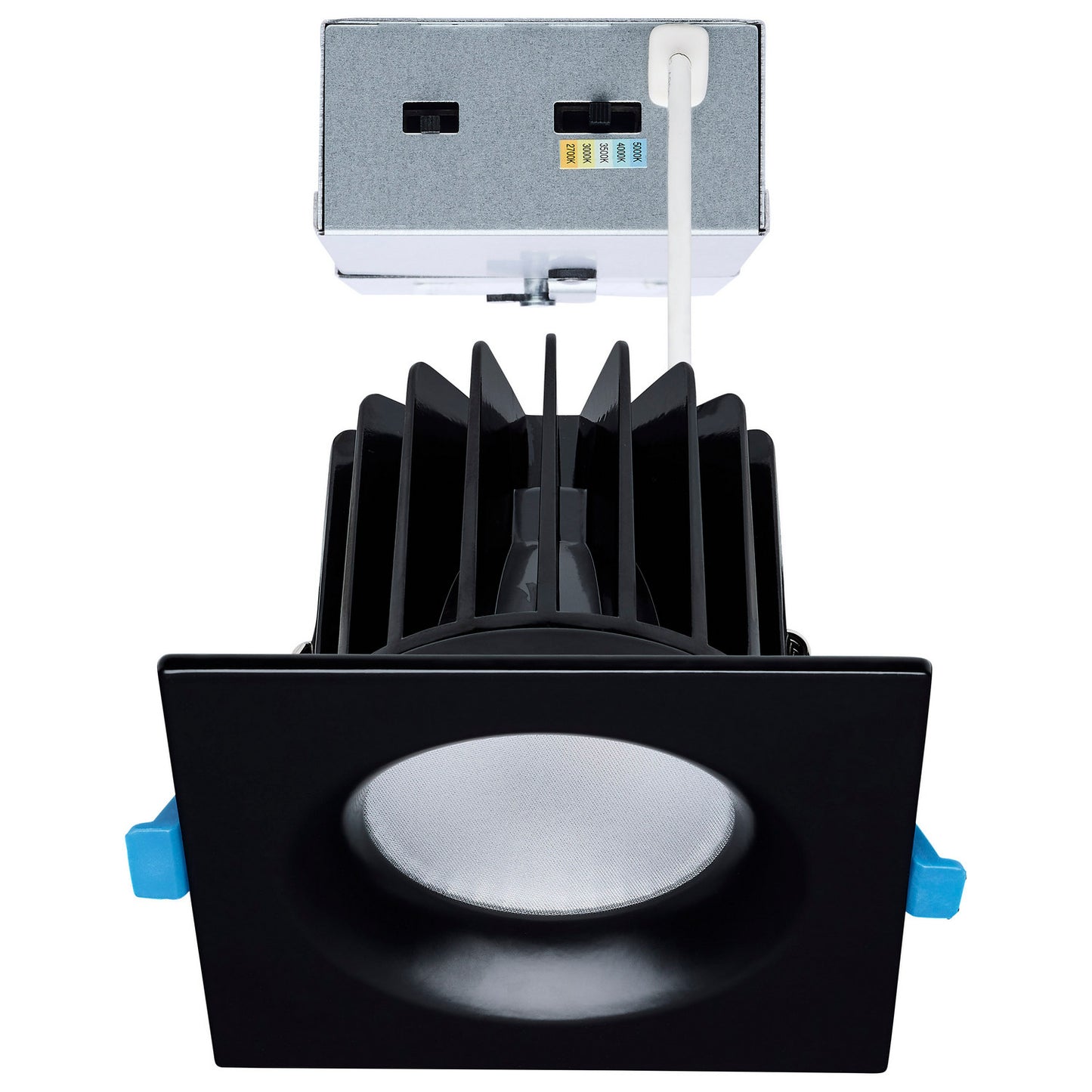 LED Remote Driver Downlight in Black