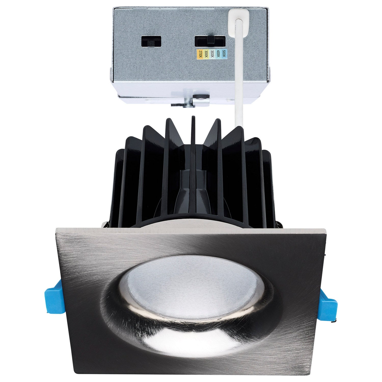 Satco - S11675 - LED Remote Driver Downlight - Brushed Nickel