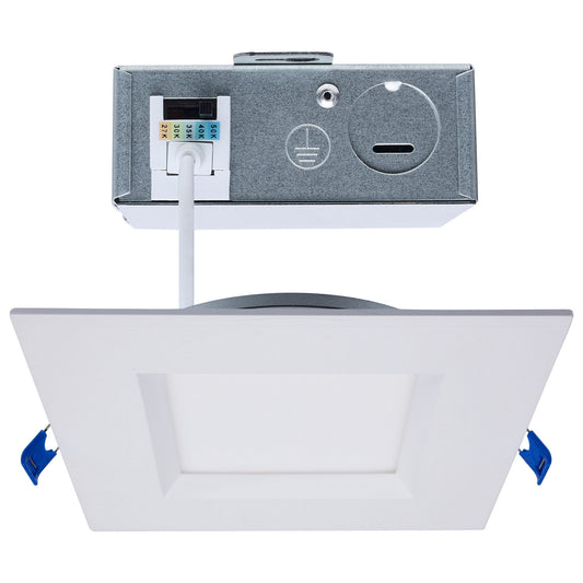 Satco - S11873R1 - LED Downlight - Matte White