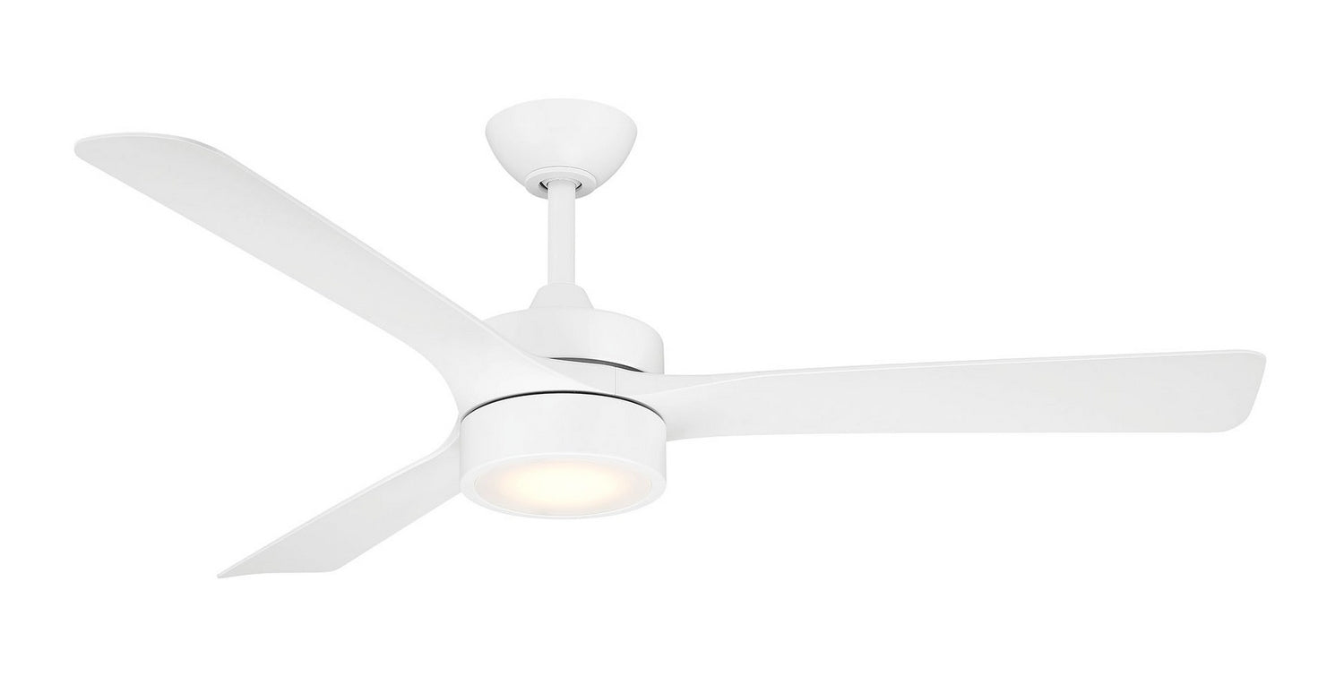Progress Lighting - P250123-28M-30 - 52" Ceiling Fan - Axion II - Matte White