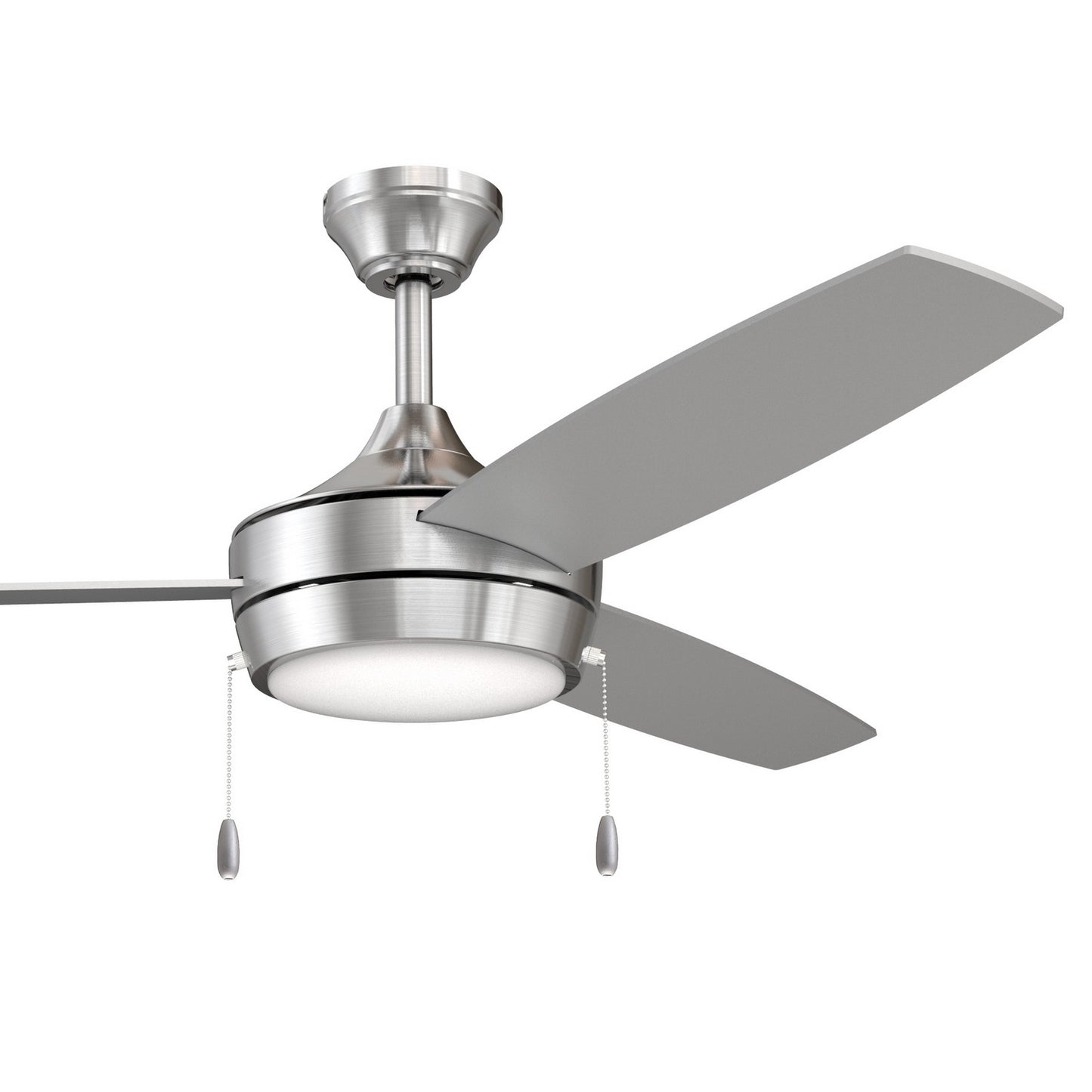 Progress Lighting - P250124-009-30 - 52" Ceiling Fan - Nolyn - Brushed Nickel