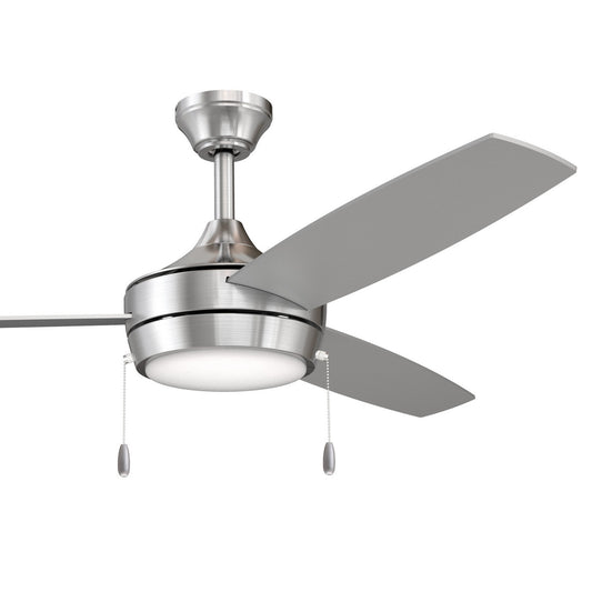 Progress Lighting - P250124-009-30 - 52" Ceiling Fan - Nolyn - Brushed Nickel