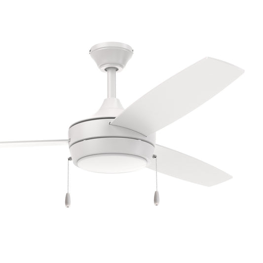 Progress Lighting - P250124-28M-30 - 52" Ceiling Fan - Nolyn - Matte White