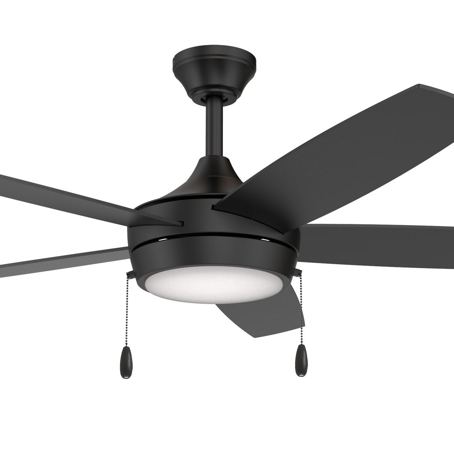 Progress Lighting - P250125-31M-30 - 52" Ceiling Fan - Nolyn V - Matte Black