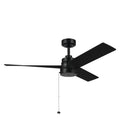 Spyn Lite 52" Ceiling Fan in Black