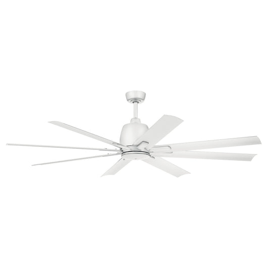Breda 65" Ceiling Fan in Matte White