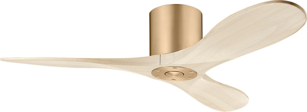 Maverick 44" Ceiling Fan in Burnished Brass