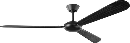 Pod 64" Ceiling Fan in Midnight Black