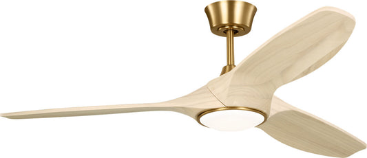 Selen 52" Ceiling Fan in Burnished Brass