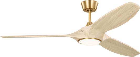 Selen 60" Ceiling Fan in Burnished Brass