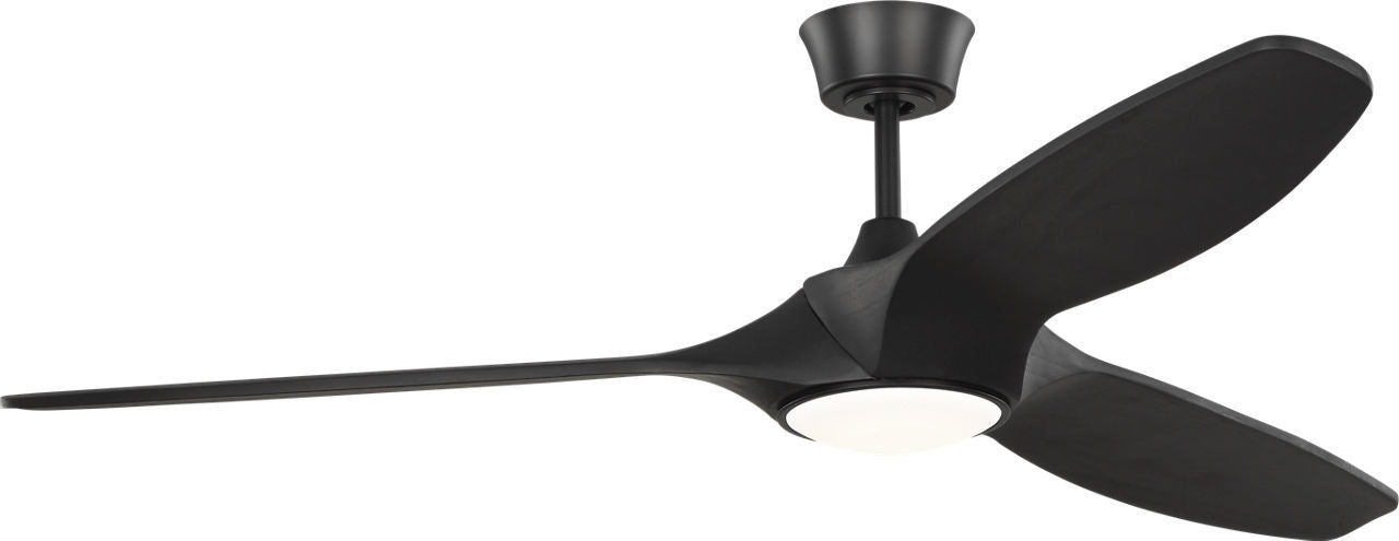 Selen 60" Ceiling Fan in Midnight Black