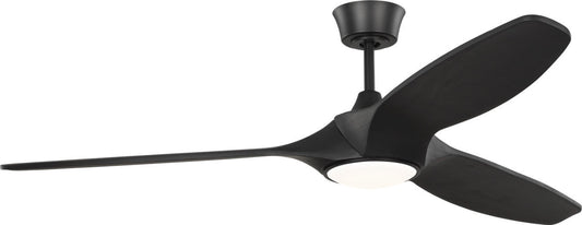 Selen 60" Ceiling Fan in Midnight Black