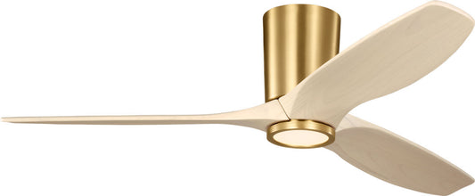 Seyra 52" Ceiling Fan in Burnished Brass