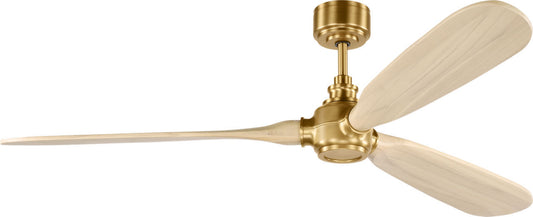 Valiant 60" Ceiling Fan in Burnished Brass