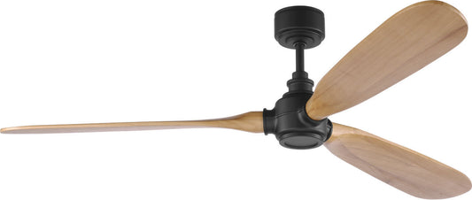 Valiant 60" Ceiling Fan in Midnight Black