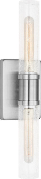 Keaton Two Light Vanity in Brushed Nickel | Brushed Nickel