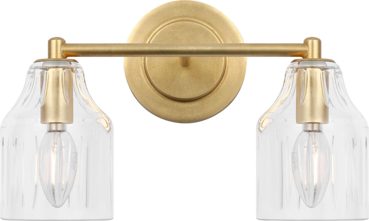 Augusta Two Light Bath in Gild | Gild