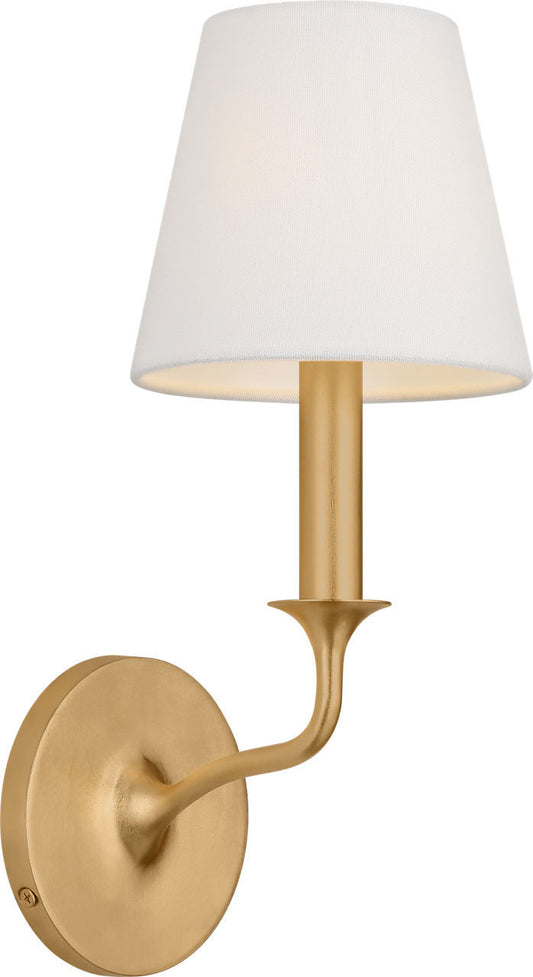 Chatsworth One Light Wall Sconce in Gild | Gild