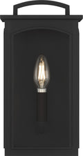 Modesto One Light Wall Lantern in Textured Black | Textured Black
