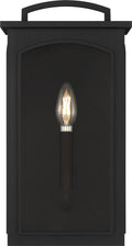 Modesto One Light Wall Lantern in Textured Black | Textured Black