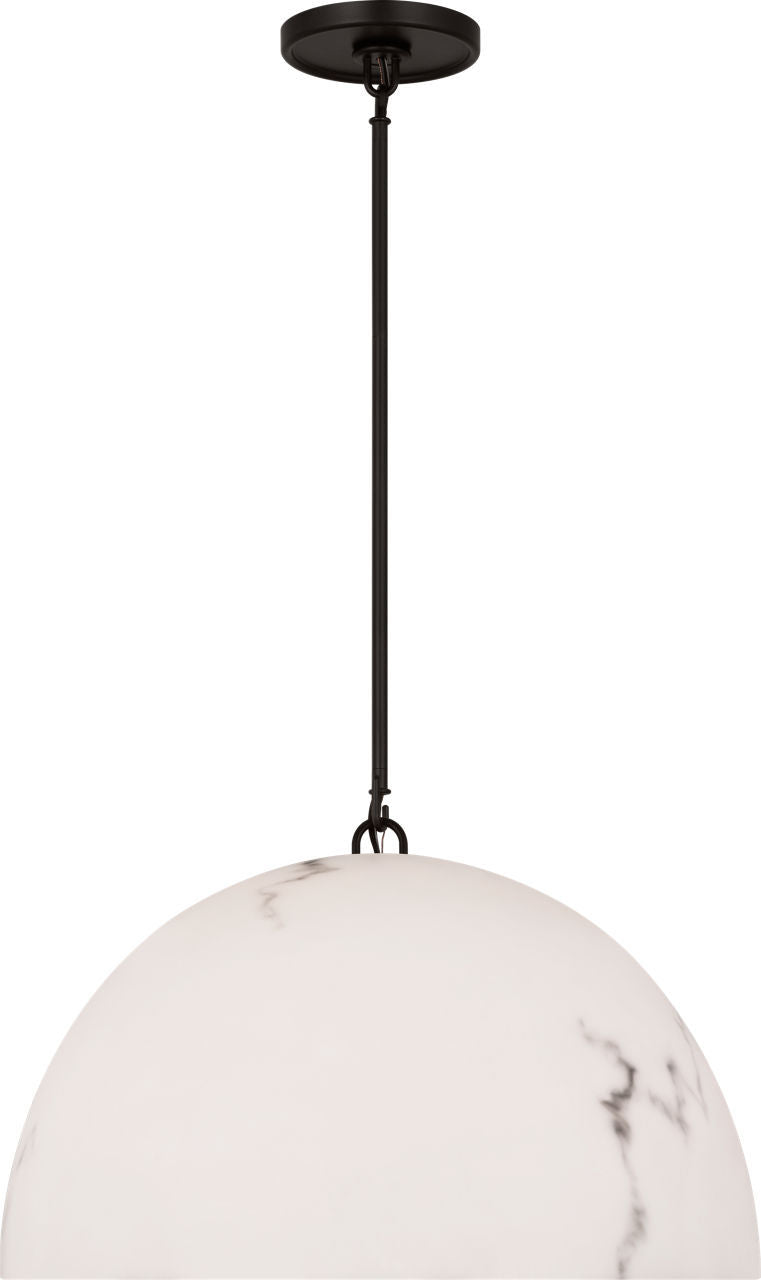 Savina One Light Pendant in Aged Iron | Aged Iron